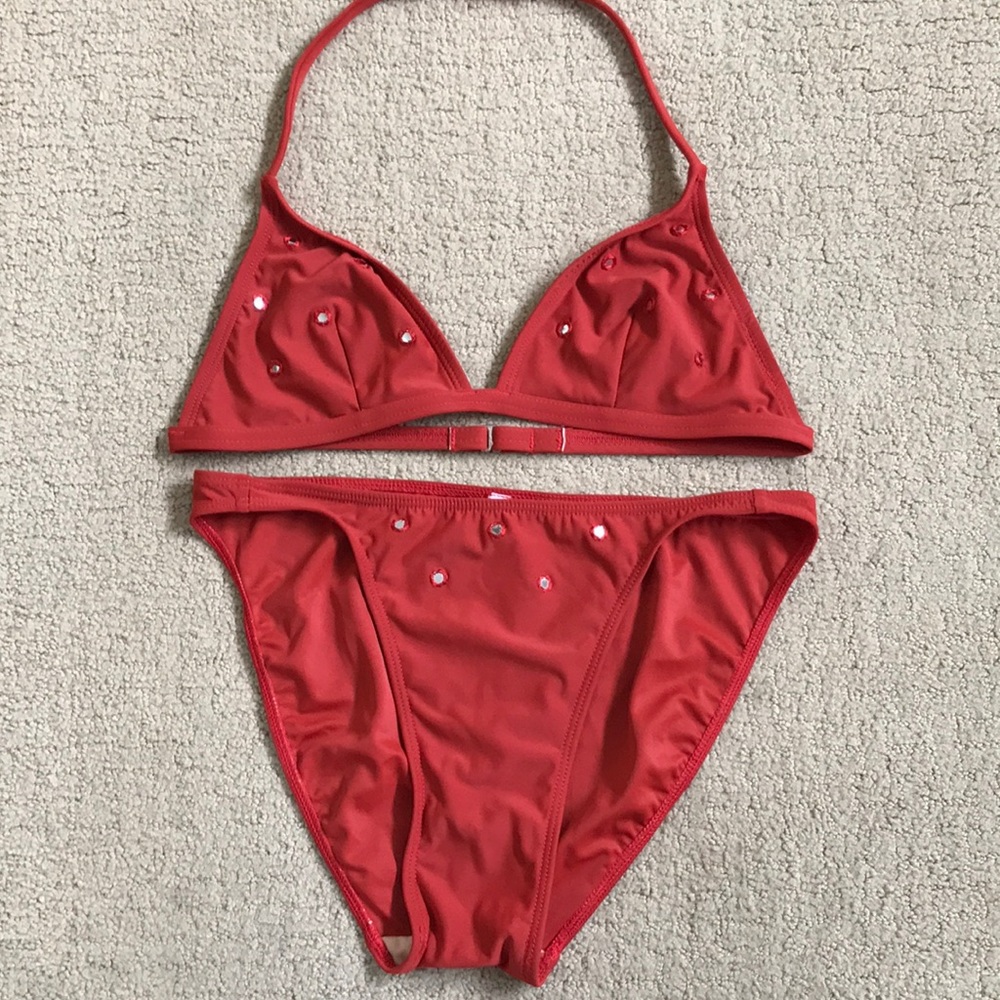 Robin Piccone Two Piece Bikini Rust Color - image 1
